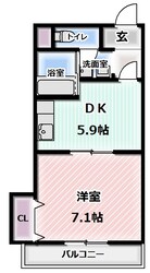 ボナールシュエットの物件間取画像